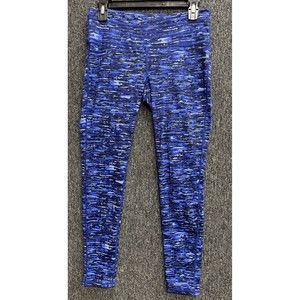 32 Degrees Cool Weatherproof Active Yoga Pants Leggings Blue Camo Small